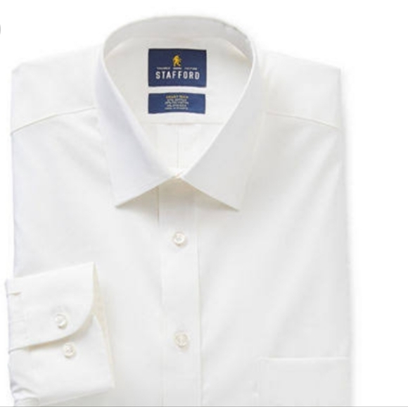 mens stafford short sleeve dress shirts Stafford Button Front Men's Short Sleeve Regular Fit Button-Down Shirt | Blue | Regular Medium | Shirts + Tops Button-front Shirts